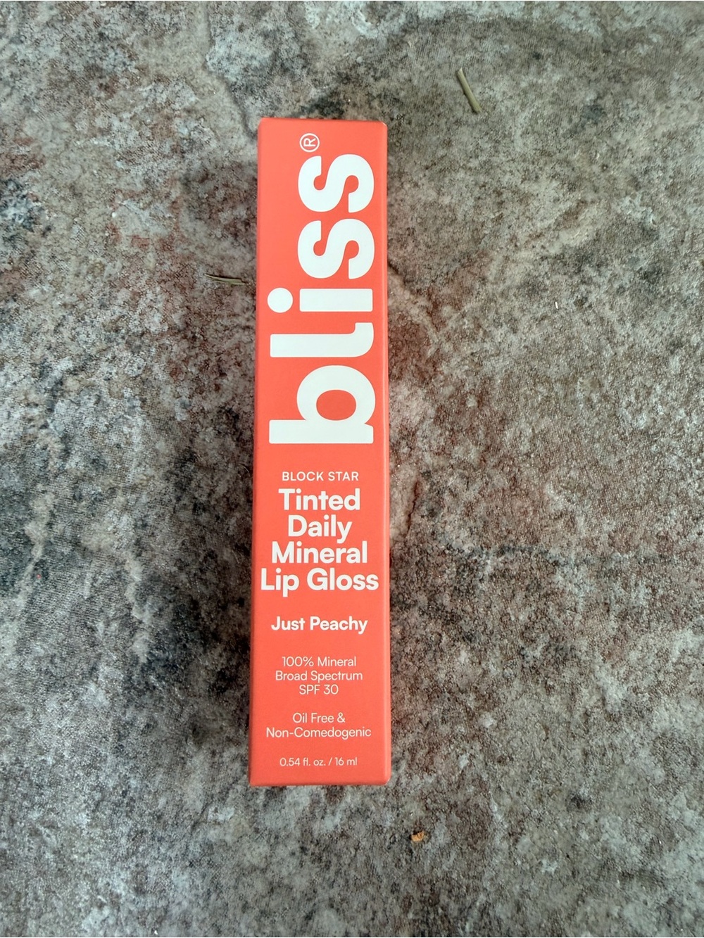 bliss Tinted Daily Mineral Lip Gloss — Just Peachy